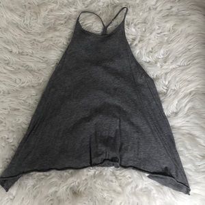 flowy racerback tank top
